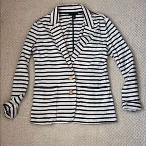 Tommy Hilfiger Navy/White stripe cotton blazer